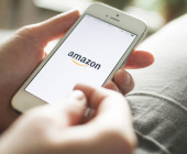 Amazon Seite auf dem Smartphone