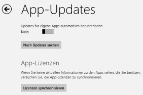 Windows 8 App Updates