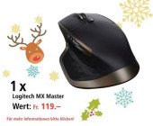 Am 8. Dezember Maus Logitech MX Master gewinnen