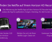 Netflix App ab sofort auf dem Horizon HD Recorder 