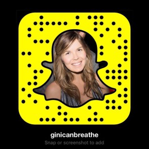 Der Snapcode von Ginicanbreathe