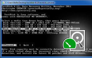 Testdisk 