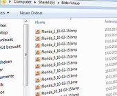 Dateien im Explorer