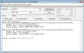 License Crawler