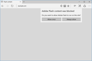 Flash in Edge