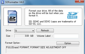 SD Formatter 