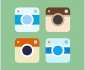 Vier Instagram-Kameras