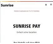 Sunrise baut Sunrise Pay mit Apple Diensten aus