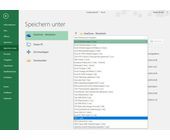 Excel auf dem Tablet