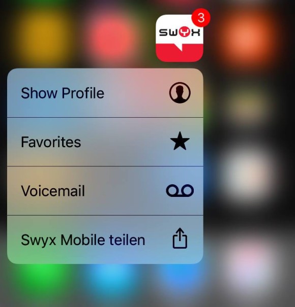 Swyx iOS Mobile Client 