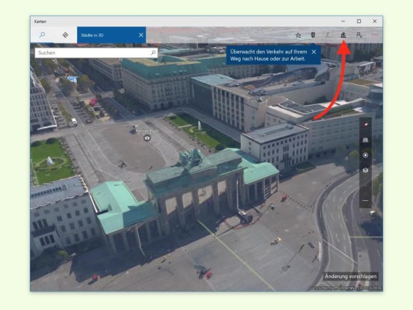 So 3D-Städteansichten in Windows 10 abrufen 