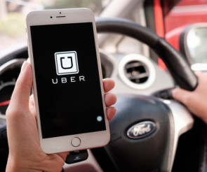 Uber auf dem Smartphone 