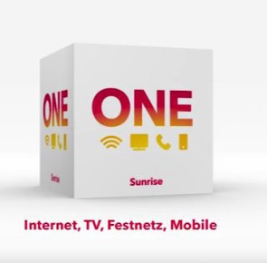 Sunrise One mit vier Diensten im Paket vorgestellt 