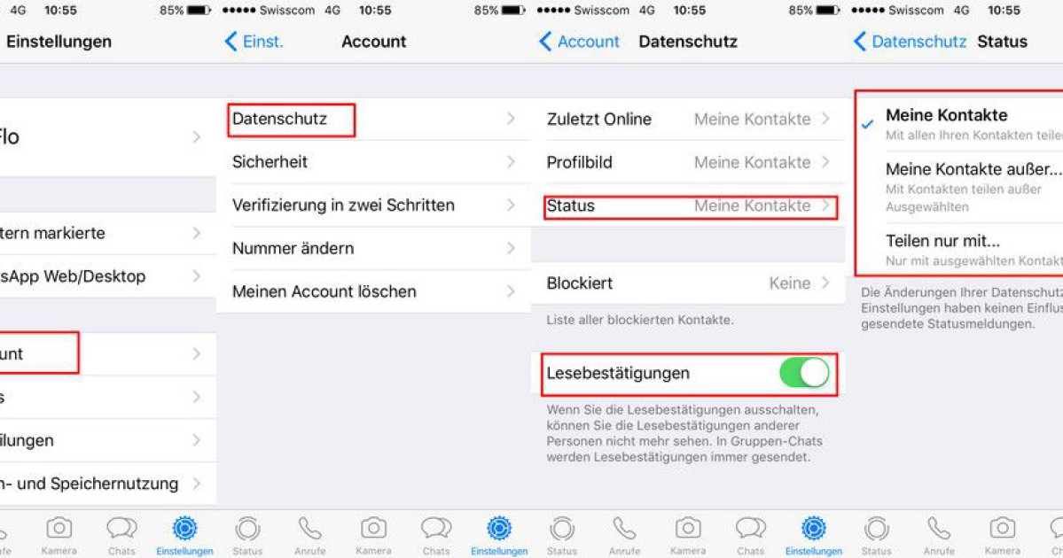 Status Tracking Bei Whatsapp Abschalten Onlinepc Ch Whatsapp does not let you send anonymous messages.