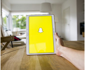 Snapchat Tablet Hand