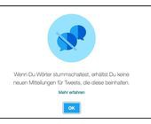 Begriffe auf Twitter ignorieren