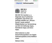 Das ist neu in iOS 10.3