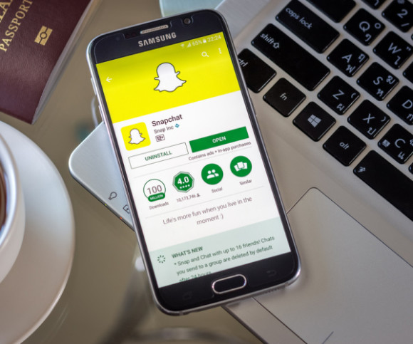 Snapchat-App 