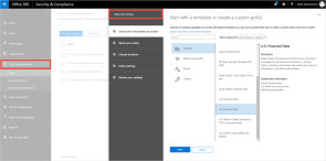 Data Loss Prevention im Security & Compliance Interface