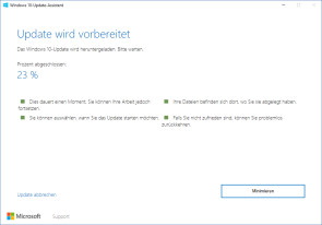 Windows aktualisieren