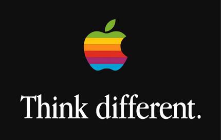 Mit diesem Slogan wurde Apple weltberühmt