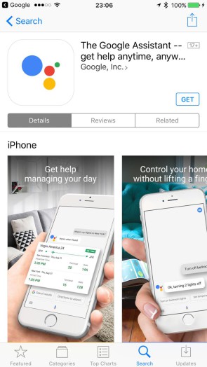 Googles Assistent macht Siri auf dem iPhone Konkurrenz 