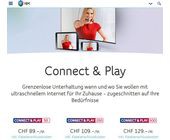 UPC setzt auf Internetspeeds von 50, 200 oder 500 Mbit/s