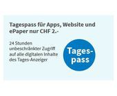 Digitaler Tagespass für bezahlte Tageszeitungen von Tamedia