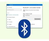 So unter Windows 10 Dateien per Bluetooth empfangen