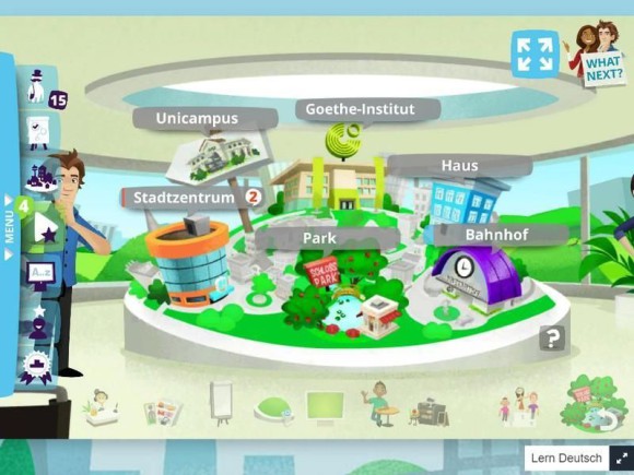 Online-Spiel als virtueller Deutsch-Sprachkurs 
