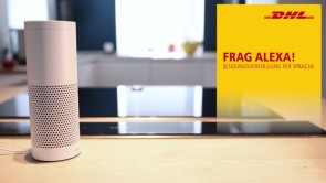 Amazon Echo in DHL-Filiale