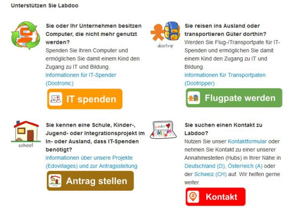 Scout24 ist Projektpartner von Labdoo 