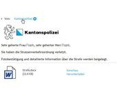 Fake Mails der Kantonspolizei und Stadt Zürich im Umlauf