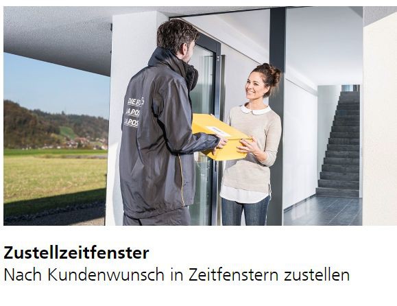 Post liefert Pakete nun zur Wunschzeit aus 