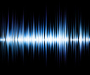 Visualisierte Soundwave 