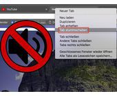 So Tabs in Chrome stummschalten