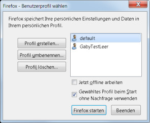 Profilmanager