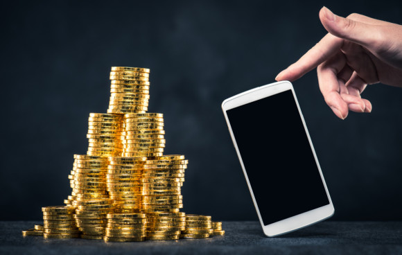 Smartphone und Geld 