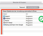 Mac-Apps automatisch starten