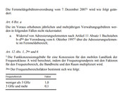 Bundesrat senkt die Konzessionsgebühren für Mobilfunkfrequenzen