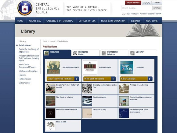 In den Spionage-Archiven der CIA stöbern 