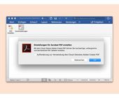 PDFs nicht automatisch an Adobe senden