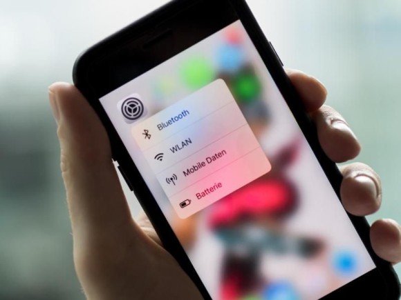 3D-Touch löst WLAN- und Bluetooth-Problem von iOS 11 