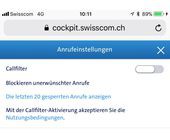 Schluss mit nervigen Werbeanrufen auf dem Swisscom Handy