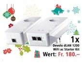 Am 21. Dezember ein Devolo Starter Kit Powerline gewinnen