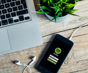 Spotify auf dem Smartphone 