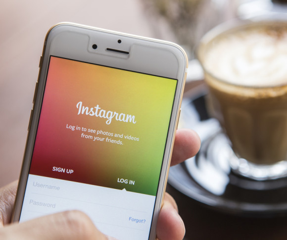 Instagram auf dem Smartphone 