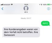 EDÖB zum unberechtigten Zugriff auf Kontaktdaten bei Swisscom