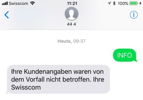EDÖB zum unberechtigten Zugriff auf Kontaktdaten bei Swisscom 