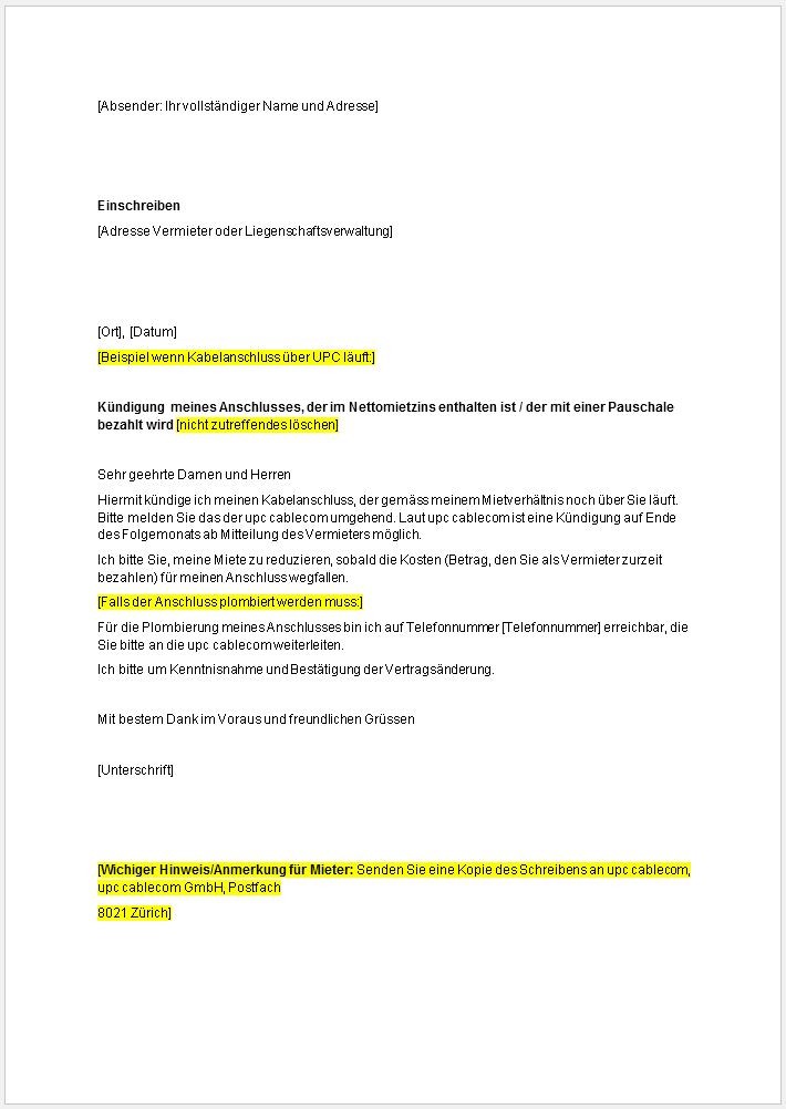 Nach Preiserhohung Wie Kundige Ich Den Kabelanschluss Onlinepc Ch